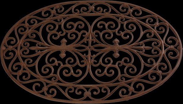 Felpudo de Hierro Fundido Ovalado